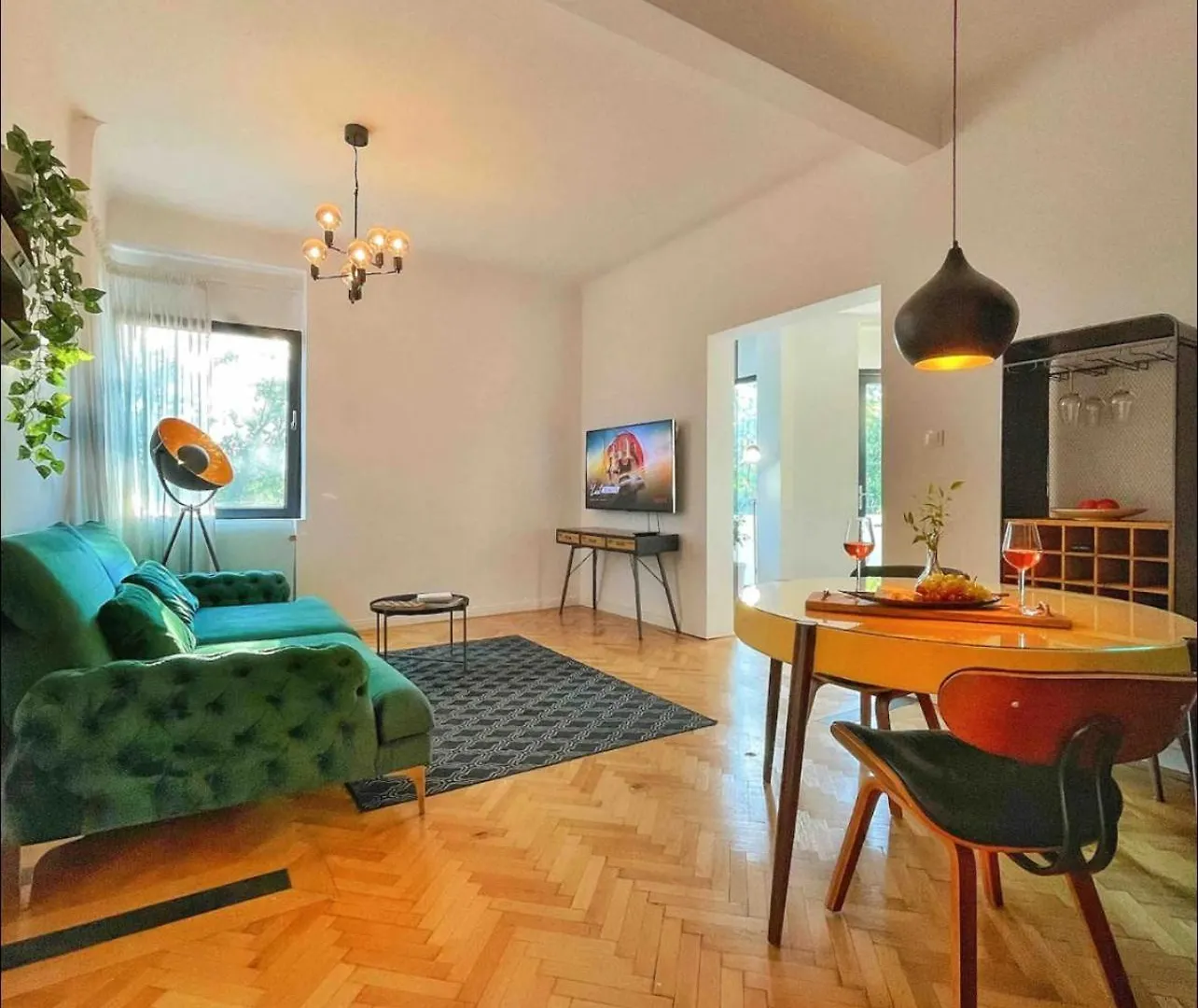 Apartmán Sunset-Cismigiu Gardens Bukurešť